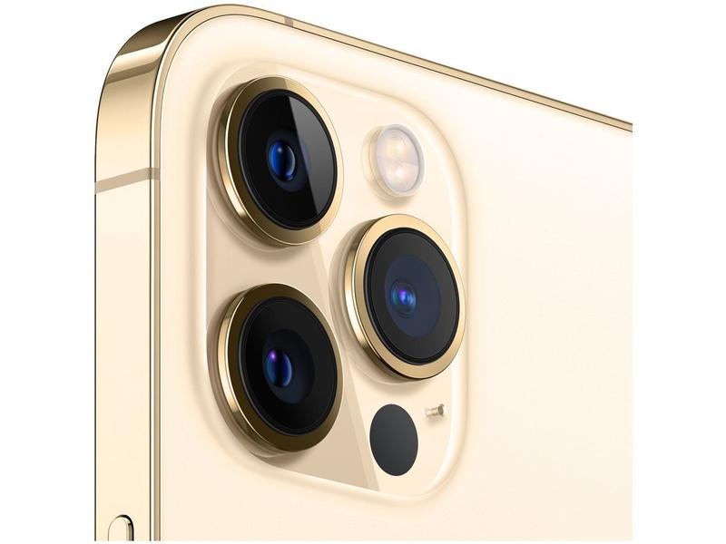 iPhone 12 Pro Max Apple 512GB Dourado 6,7” - Câm. Tripla 12MP iO